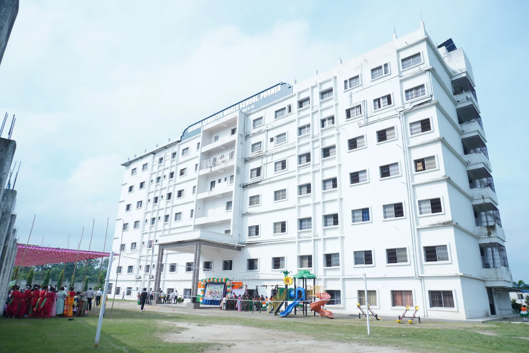 Sahara Advanced World School Building